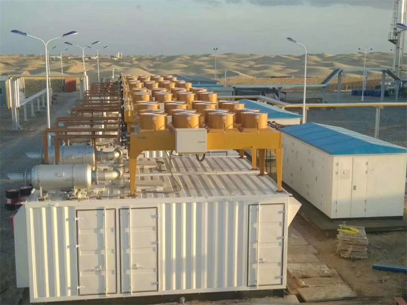 Xinjiang LNG liquefaction plant 4MW power station